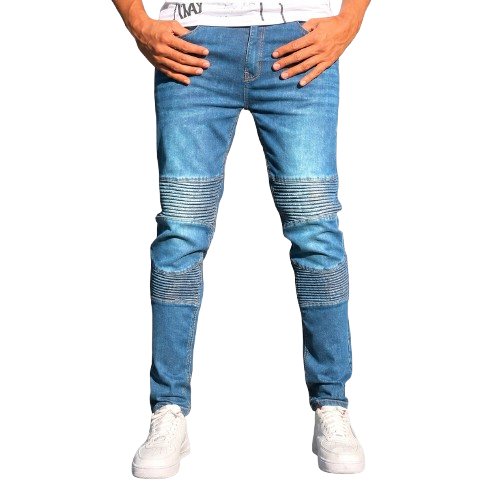 Men's Biker Jeans - Reinforced Denim - Ego Trap London