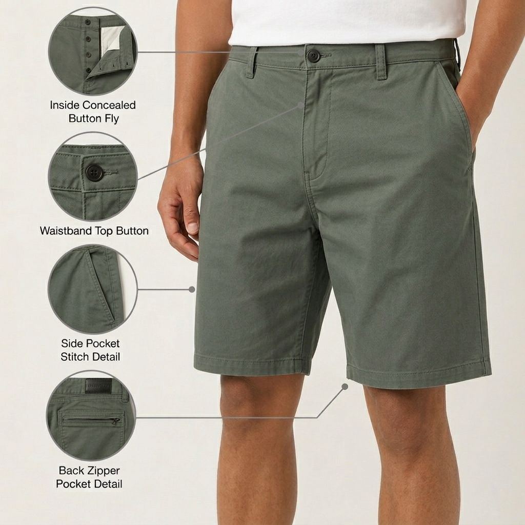 Egotrap-Mens Chinos Shorts