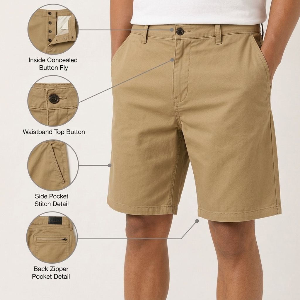 Egotrap-Mens Chinos Shorts