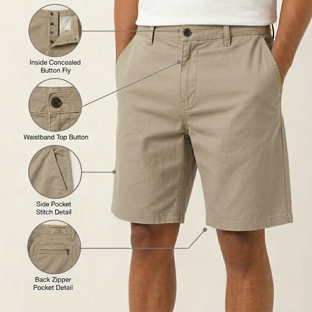 Egotrap-Mens Chinos Shorts