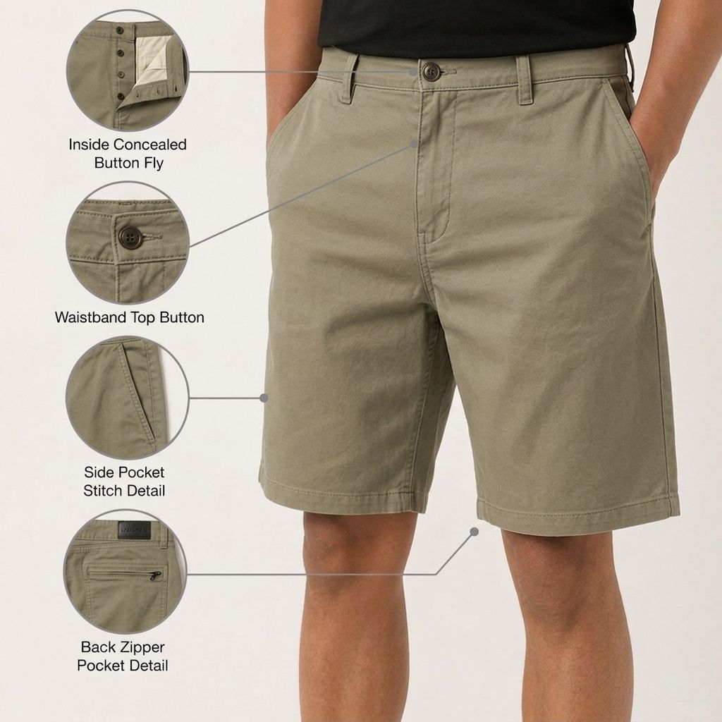 Egotrap-Mens Chinos Shorts